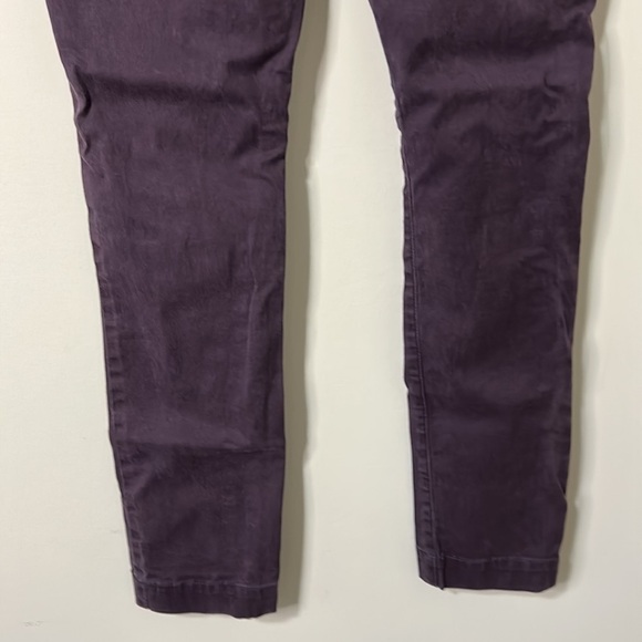 CAbi The Carpenter Cargo Utility Pants Deep Plum Purple Sz 2 - Picture 10 of 16